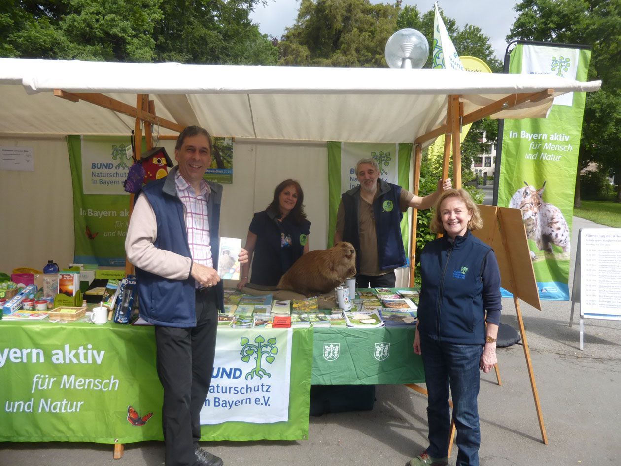 BN-Team beim Fürther Tag der Artenvielfalt 2016