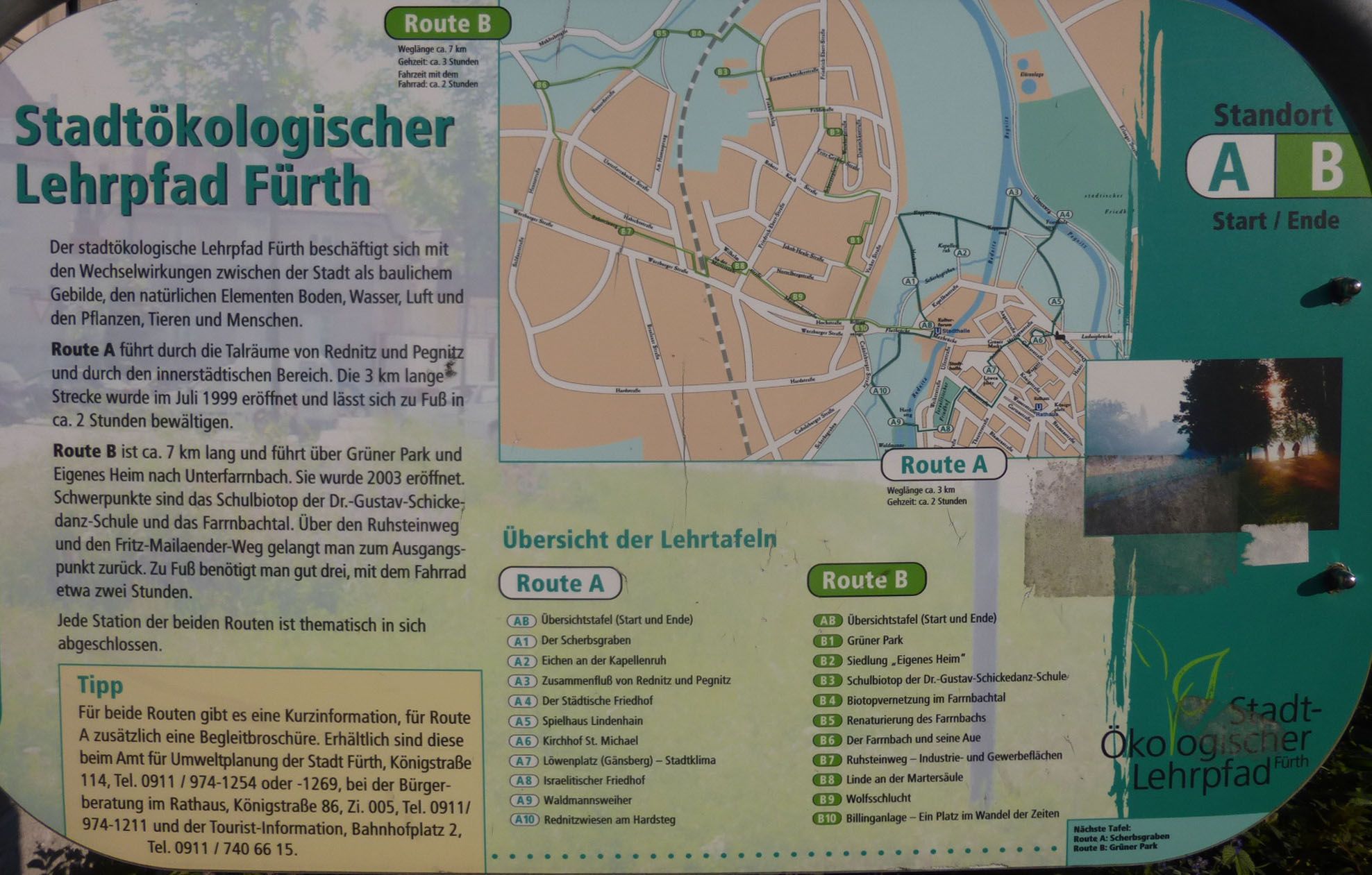 Stadtökologischer Pfad