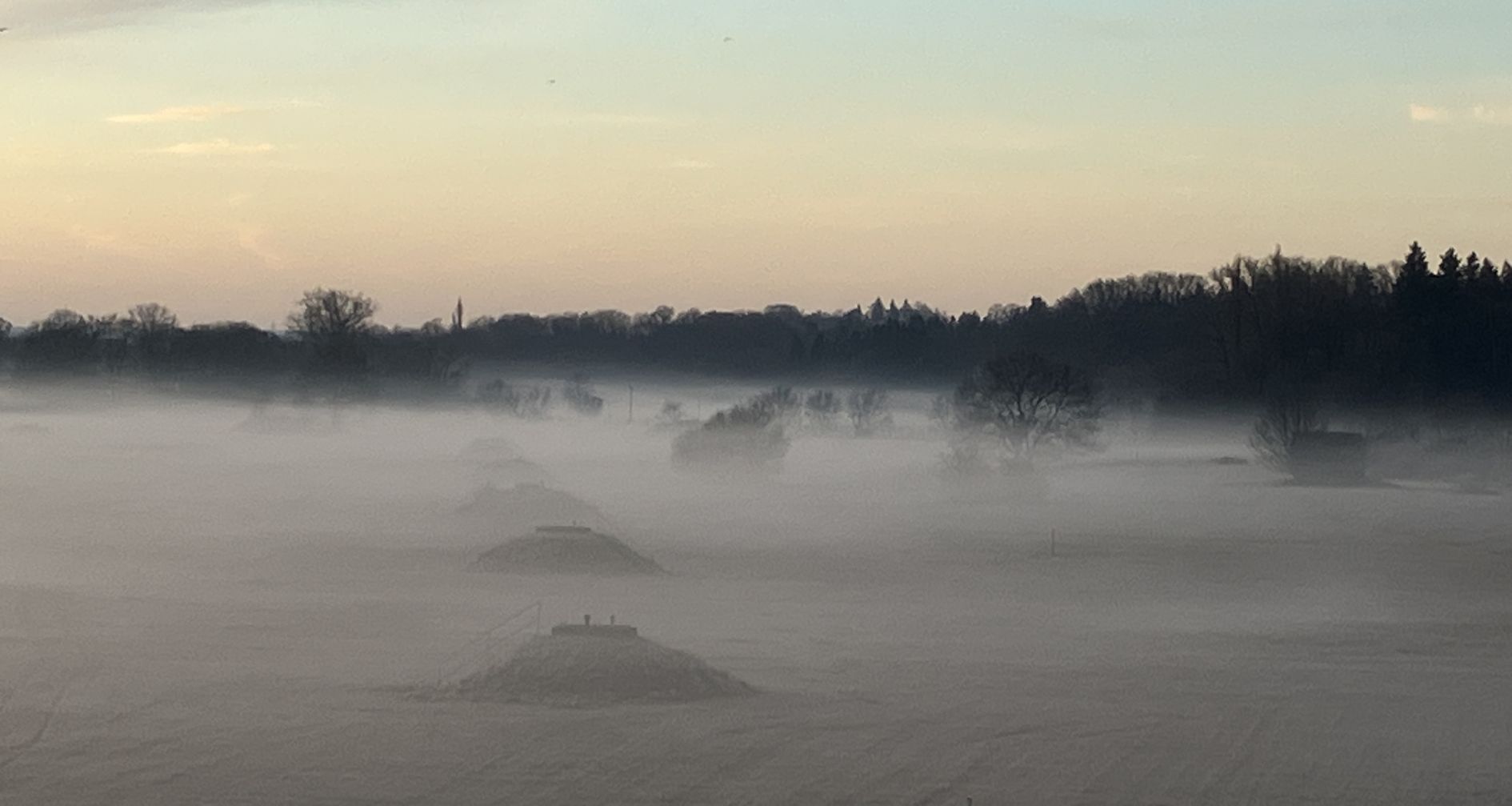 Frühnebel im Rednitztal Frühnebel im Rednitztal